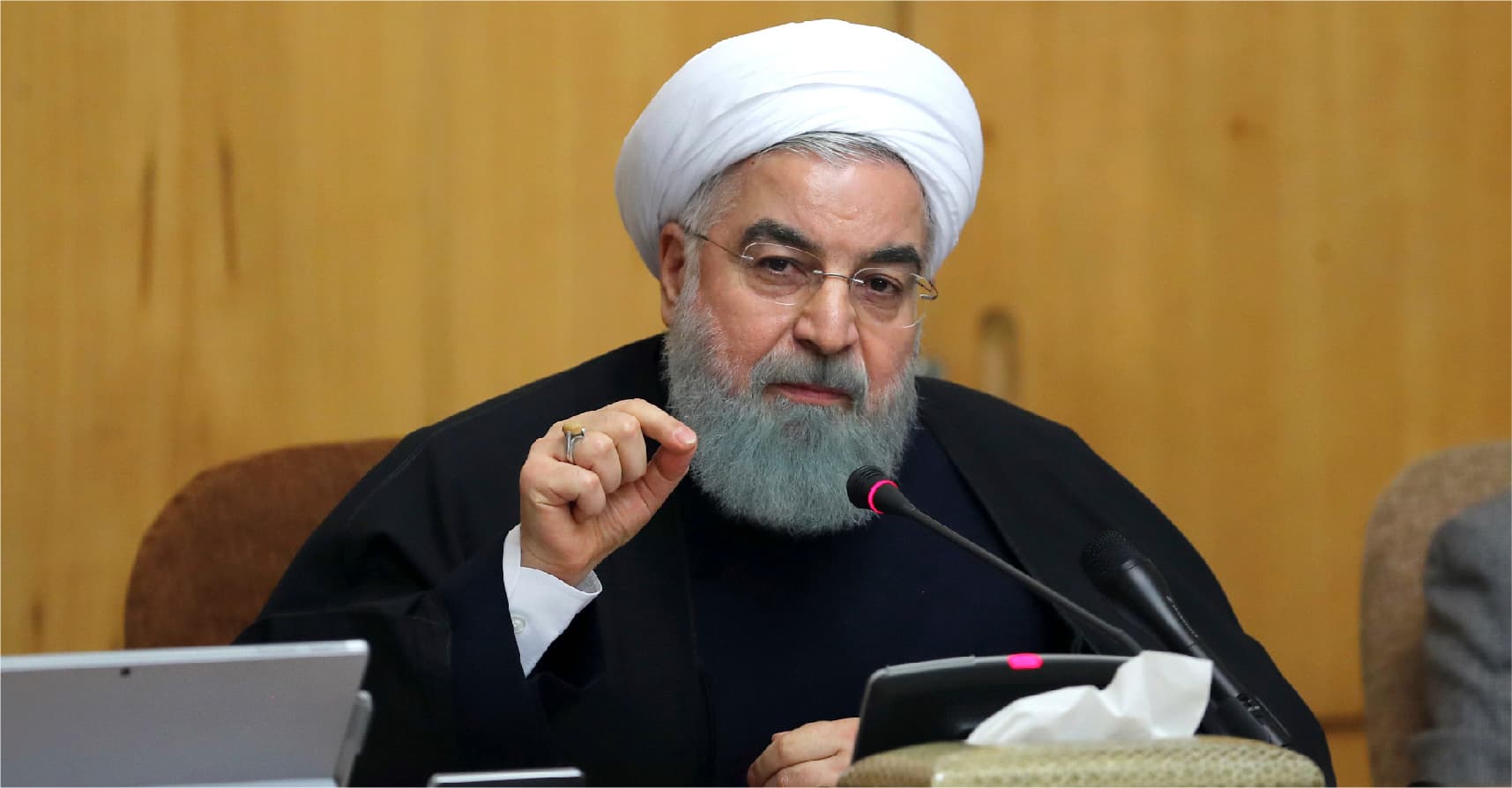 صورة الحكومة الإيرانية تتهم جهات خارجية بنشر البطالة والفقر والقمع داخل إيران لتحريض الشعب عليها